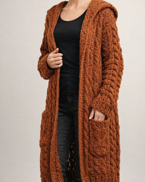 Women's Cardigan Knitted Solid Color Basic Casual Cotton Long Sleeve Sweater Cardigans Open Front Fall Winter Wine Red Blue Yellow | JRSEE:c76c6035-63e7-4af1-a608-0cdc7c8235c4
