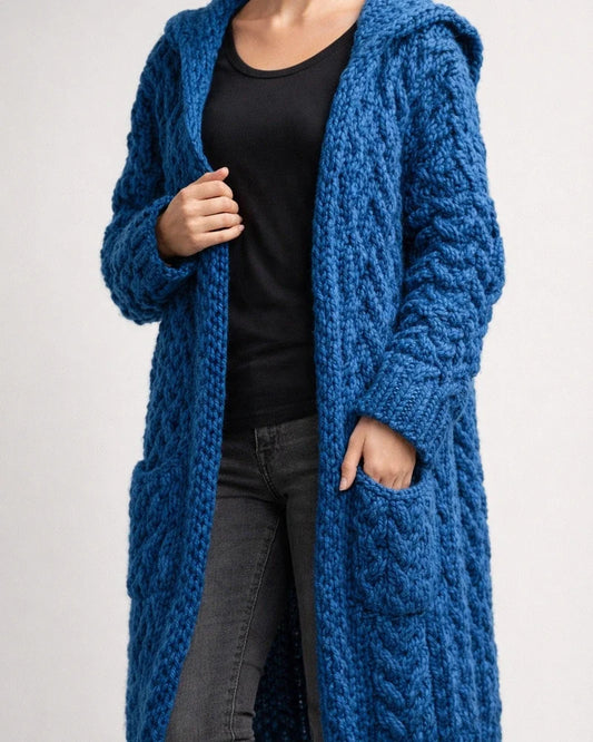 Women's Cardigan Knitted Solid Color Basic Casual Cotton Long Sleeve Sweater Cardigans Open Front Fall Winter Wine Red Blue Yellow | JRSEE:17dbecd1-14bf-4c05-afe1-91f931261487