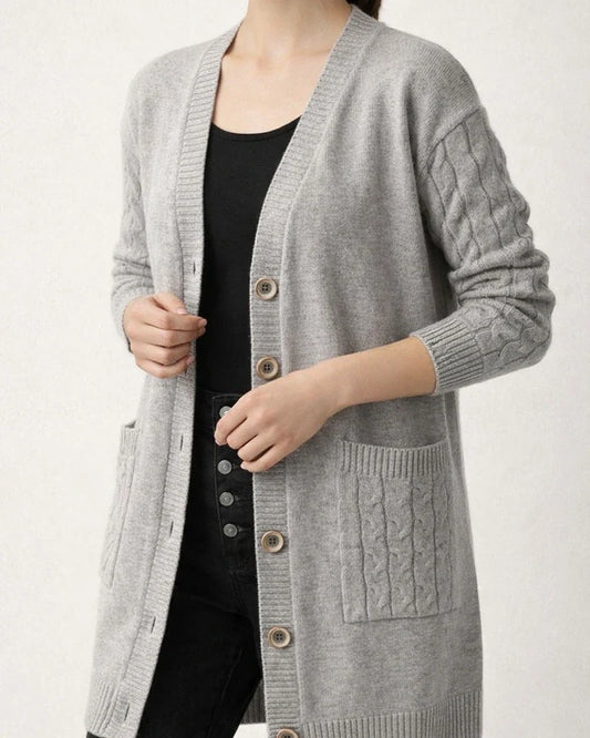 Women's Cardigan Pocket Solid Color Stylish Basic Casual Long Sleeve Regular Fit Sweater Cardigans V Neck Fall Spring Blue Black Camel / Going out | JRSEE:4db78cfa-4bb2-46a1-aabe-397cfa5fc7ff