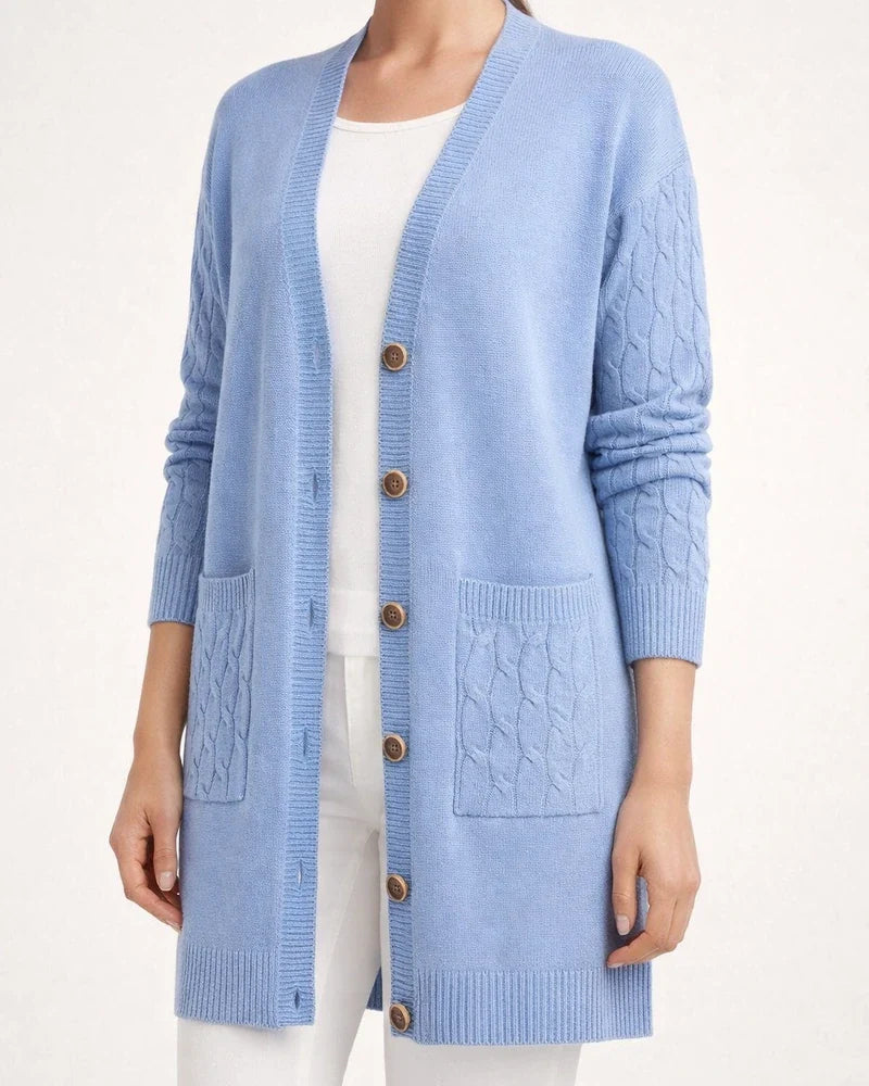 Women's Cardigan Pocket Solid Color Stylish Basic Casual Long Sleeve Regular Fit Sweater Cardigans V Neck Fall Spring Blue Black Camel / Going out | JRSEE:344b57f1-47bf-4b47-93a9-79330572c69e