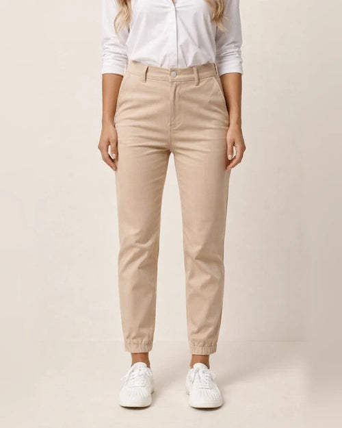 Women's Cargo Pants Cotton Blend Army Green Khaki Black Mid Waist Fashion Casual Vacation Work Side Pockets Ankle-Length Solid Color S M L XL XXL | JRSEE:9f681706-bfe4-4cc3-b35f-c8b58579a37c