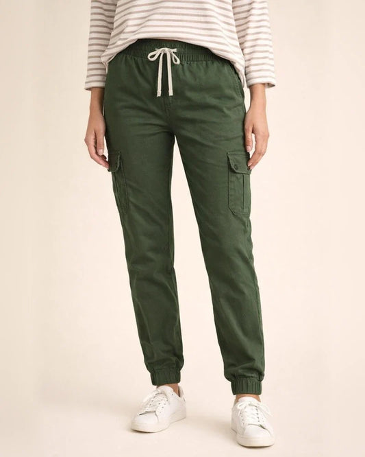 Women's Cargo Pants Joggers Silver Black Khaki Casual Casual Daily Wear High Elasticity Full Length Breathability Solid Colored S M L XL 2XL | JRSEE:73f9831f-7078-4063-845d-a64ff6e5f9c4