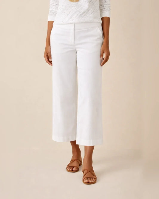 Women's Chinos Capri shorts Cotton And Linen Black White Red Fashion Casual Daily Side Pockets Calf-Length Comfort Plain S M L XL 2XL | JRSEE:2504b600-0d71-42c6-8399-a6e52de49456
