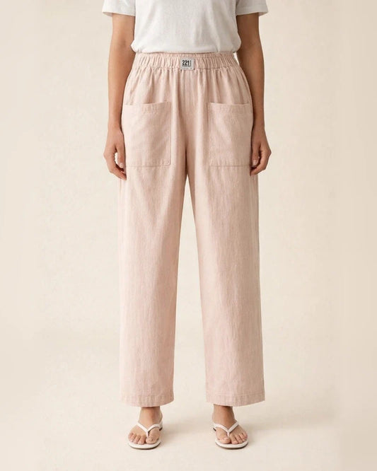Women's Chinos Pants Trousers Cotton Linen / Cotton Blend Green Black Red Mid Waist Fashion Work Casual Weekend Side Pockets Micro-elastic Ankle-Length Comfort Solid Color M L XL XXL 3XL | JRSEE:ff228332-a87f-4a34-bb18-a6af92ec172b