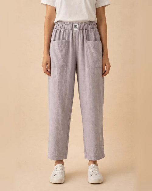 Women's Chinos Pants Trousers Cotton Linen / Cotton Blend Green Black Red Mid Waist Fashion Work Casual Weekend Side Pockets Micro-elastic Ankle-Length Comfort Solid Color M L XL XXL 3XL | JRSEE:8ae71747-31c8-4a72-ad74-df0e19d6bee9
