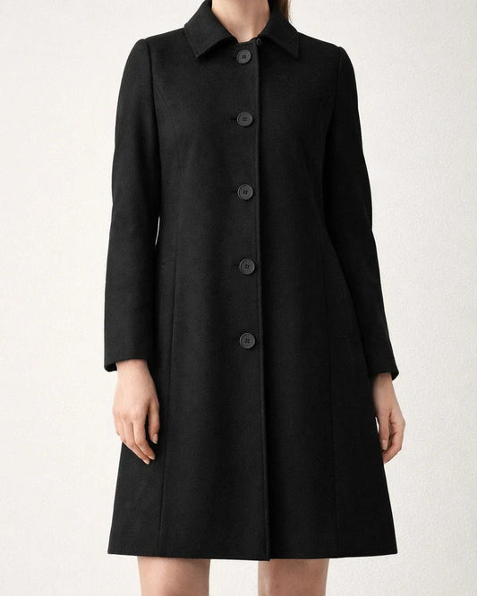 Women's Coat Fleece Jacket Casual Jacket Office Office / Career Street Winter Fall Long Coat Regular Fit Warm Traditional / Vintage Classic Style Casual Jacket Long Sleeve Solid Color Pure Color Slim | JRSEE:f996e4f4-b1f8-419b-9427-fbdfacd35aeb