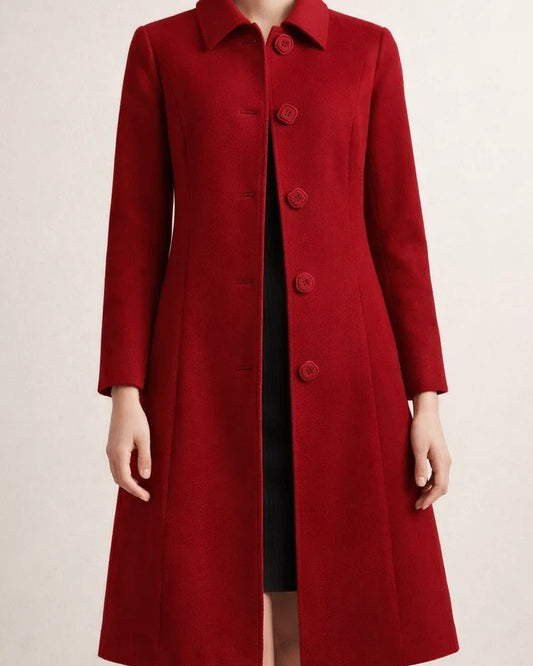 Women's Coat Fleece Jacket Casual Jacket Office Office / Career Street Winter Fall Long Coat Regular Fit Warm Traditional / Vintage Classic Style Casual Jacket Long Sleeve Solid Color Pure Color Slim | JRSEE:19b9d3e3-9ac8-40ce-8a4b-6d1dbbf36c17