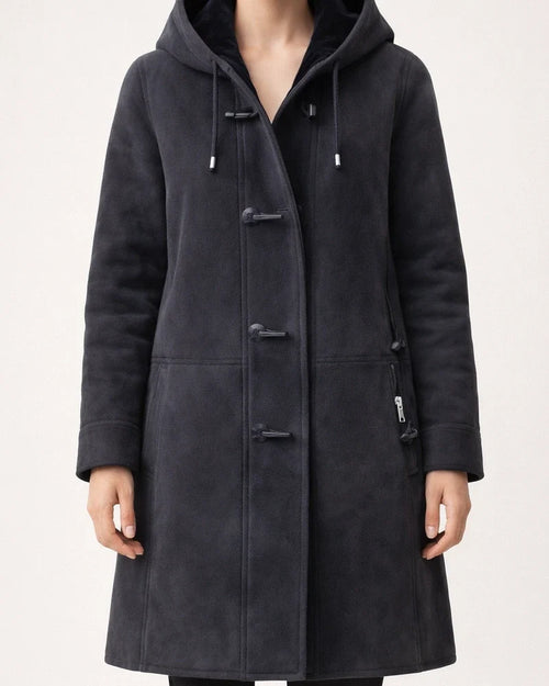 Women's Coat Hoodie Jacket School Office Work Winter Fall Regular Coat Regular Fit Warm Basic Casual Preppy Style Jacket Long Sleeve Solid Color Pure Color with Pockets Slim Fit Green Black Purple | JRSEE:8fe9ed14-4d01-42c3-9c28-ba5d2762a1d2
