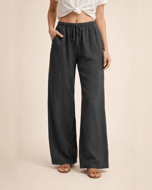 Women's Cotton and Linen Casual Loose Yoga Pants Straight Wide Leg Pants | JRSEE:a5bb26a0-6eb3-4bbf-8dbd-caa6e5805d55