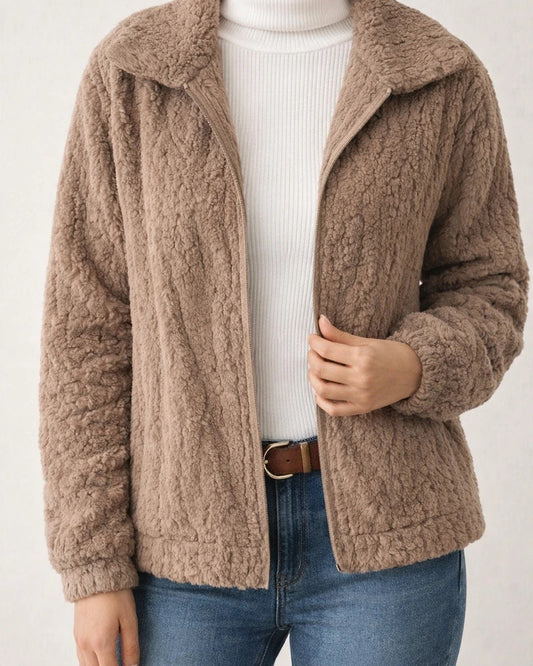 Women's Fall and Winter New Pitched Stripe Wool Sweater Cardigan Lapel Short Jacket | JRSEE:1b538f05-51cd-4eaa-adfd-70a98ca7b306