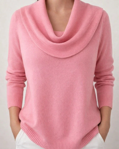 Women's Fall/Winter New Arrival Solid Color Long Sleeve Top Sweater Shiny Sweater | JRSEE:37c39828-e39e-4886-920d-5df9e06440de