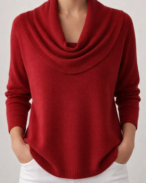 Women's Fall/Winter New Arrival Solid Color Long Sleeve Top Sweater Shiny Sweater | JRSEE:01624380-d932-49b5-b8b3-0369cf15480a