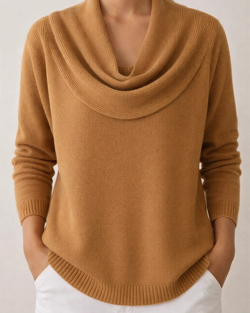 Women's Fall/Winter New Arrival Solid Color Long Sleeve Top Sweater Shiny Sweater | JRSEE:75b5516b-1d2d-4725-85bb-2b6b557f023c