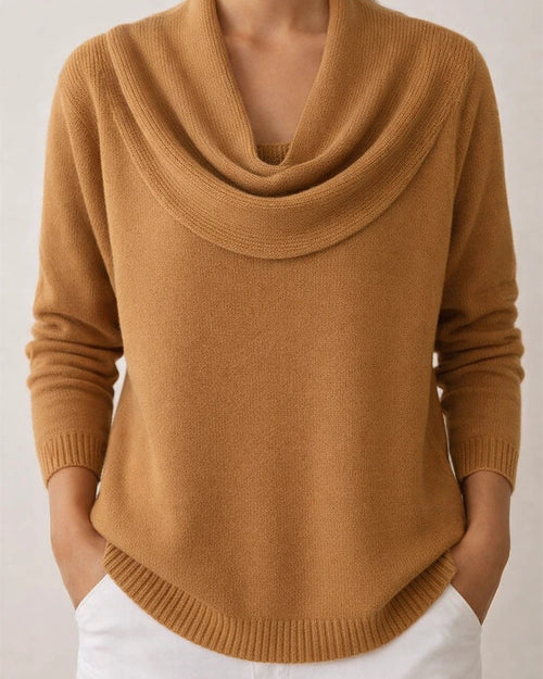 Women's Fall/Winter New Arrival Solid Color Long Sleeve Top Sweater Shiny Sweater | JRSEE:75b5516b-1d2d-4725-85bb-2b6b557f023c