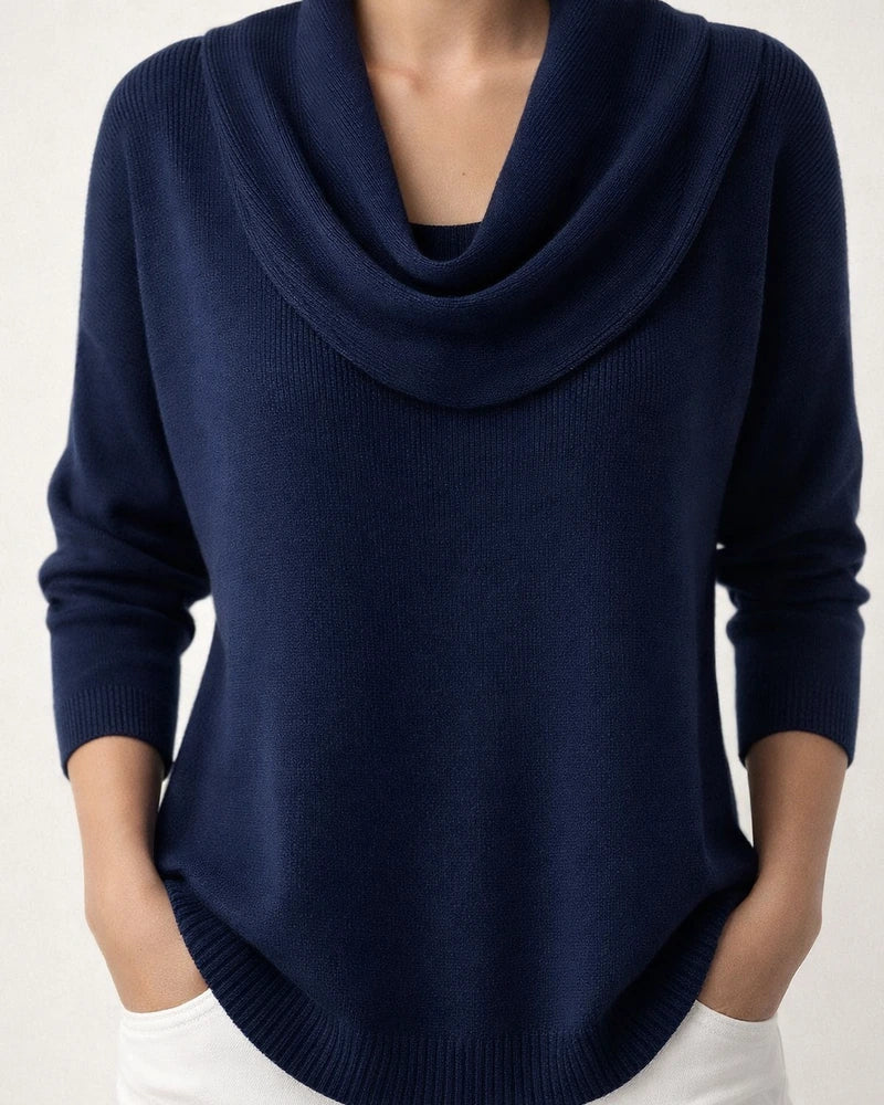 Women's Fall/Winter New Arrival Solid Color Long Sleeve Top Sweater Shiny Sweater | JRSEE:5350a325-e0de-4ba6-bafc-19cfcf336f0d