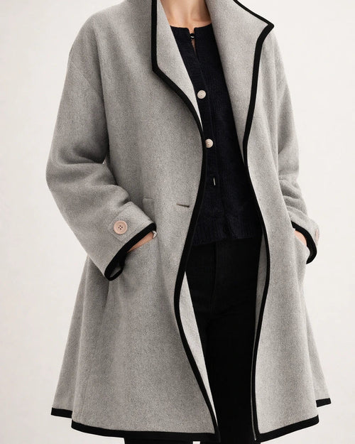 Women's Fashion Loose Solid Color Coat | JRSEE:8a02186a-31fb-451c-8630-ebe1eb320504