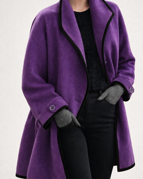 Women's Fashion Loose Solid Color Coat | JRSEE:7d87a53e-60b7-4e1d-ae06-97b8fe5c1acd