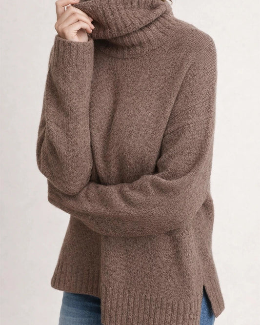 Women's Fashion New High-neck Long-sleeved Sweater Knit Sweater | JRSEE:8d8dc61a-514f-425e-b3d1-97af35bd1450