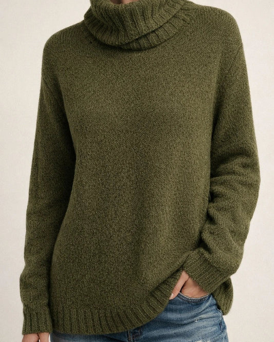 Women's Fashion New High-neck Long-sleeved Sweater Knit Sweater | JRSEE:9b62c460-8a32-45c3-8fb3-eaa0512770a9