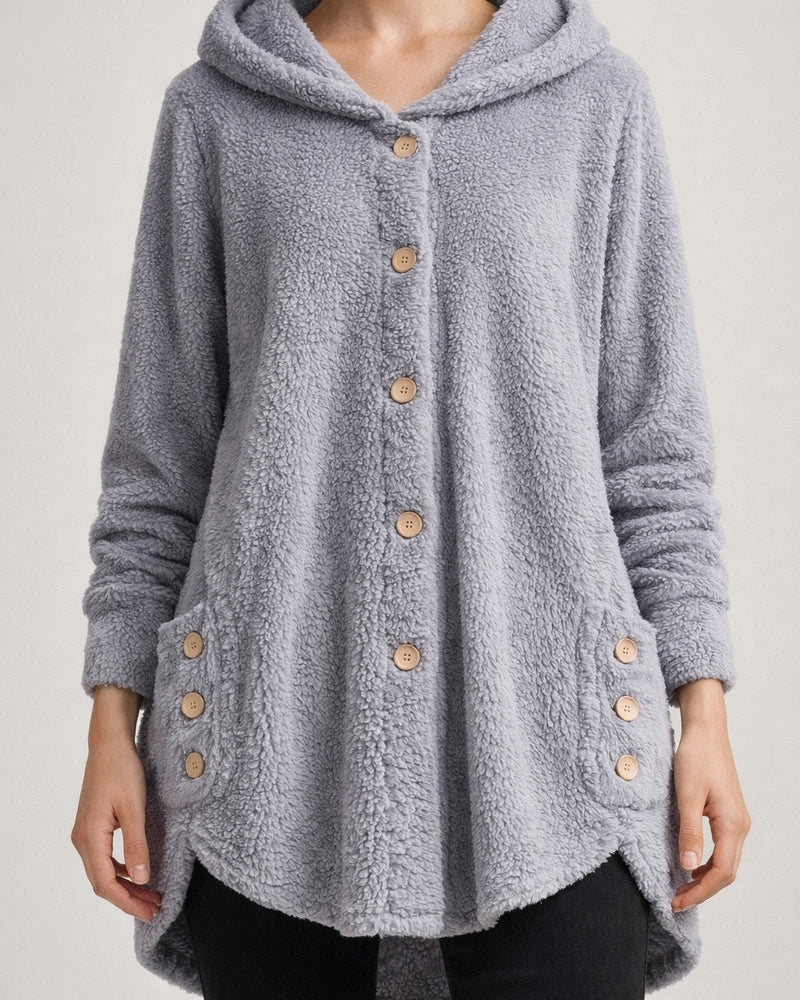 Women's Fleece Jacket Pullover Sherpa Fleece Teddy Zip Up Front Pocket claret turmeric Black Solid Color Street Hoodie Long Sleeve Fleece S M L XL XXL 3XL | JRSEE:a1010d03-2443-4af2-a171-b88bdf8762aa