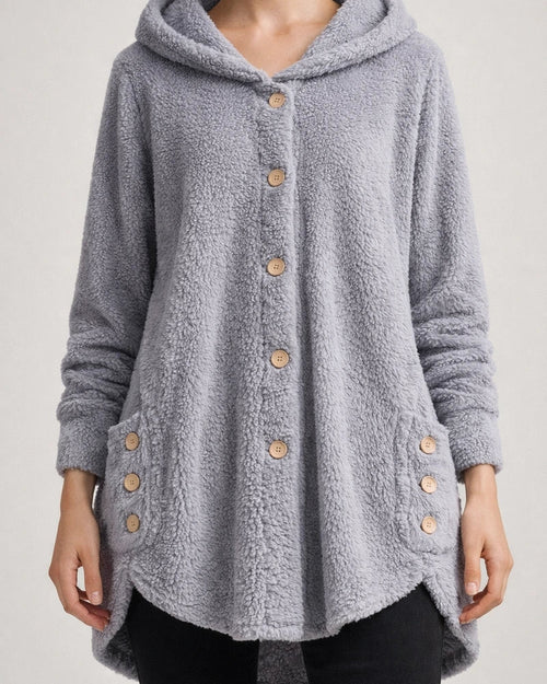 Women's Fleece Jacket Pullover Sherpa Fleece Teddy Zip Up Front Pocket claret turmeric Black Solid Color Street Hoodie Long Sleeve Fleece S M L XL XXL 3XL | JRSEE:a1010d03-2443-4af2-a171-b88bdf8762aa