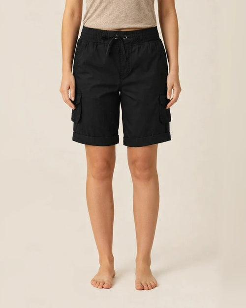 Women's High-waisted Work Pants Casual Pants Cotton Shorts Thin Section A Word Shorts | JRSEE:5b8401ee-65c5-448b-9cf0-0e923343f1f3
