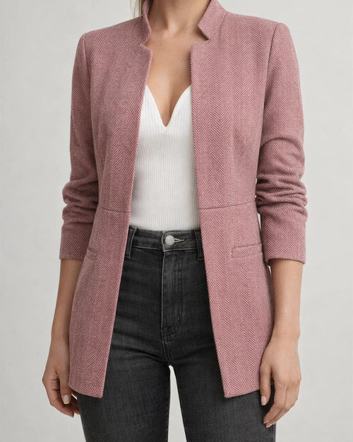 Women's Jacket Slim Jacquard Splicing Temperament Commuting Thickened Tweed Jacket | JRSEE:5a689504-410b-45d5-8680-bd93bde6ce64