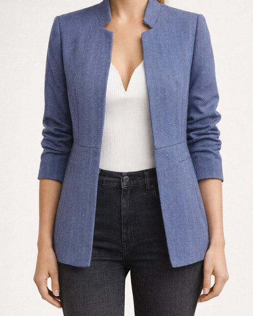 Women's Jacket Slim Jacquard Splicing Temperament Commuting Thickened Tweed Jacket | JRSEE:5eb7acdb-42c3-4780-9c7e-01b88a648422