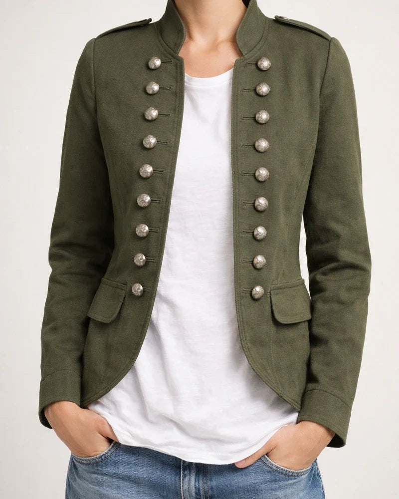 Women's Jacket Solid Color Modern Style Chic & Modern Long Sleeve Coat Fall Spring & Fall Shopping Regular Jacket Green / Causal / Open Front / Loose Fit | JRSEE:bac9c55d-71f2-4abe-8098-05269207fe74