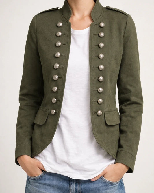Women's Jacket Solid Color Modern Style Chic & Modern Long Sleeve Coat Fall Spring & Fall Shopping Regular Jacket Green / Causal / Open Front / Loose Fit | JRSEE:bac9c55d-71f2-4abe-8098-05269207fe74