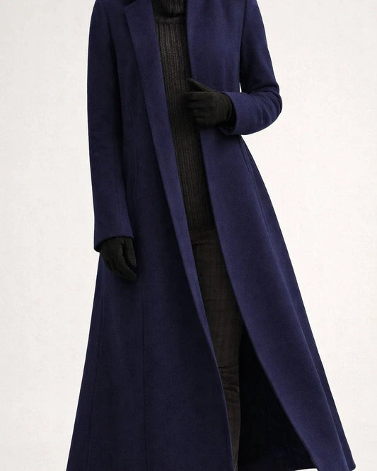 Women's Long Coat Oversized Jacket Casual Woolen Trench Coat | JRSEE:30248615-86a1-4ca6-916c-e9dfcd55fb36
