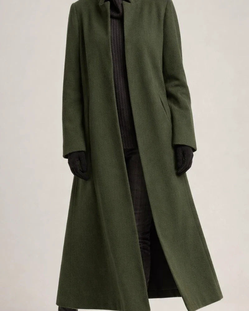 Women's Long Coat Oversized Jacket Casual Woolen Trench Coat | JRSEE:512a8e9c-0297-411e-a521-0add5cbb998b