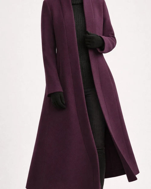Women's Long Coat Oversized Jacket Casual Woolen Trench Coat | JRSEE:47ab1188-e98d-4808-b7da-6e214c15c6b8