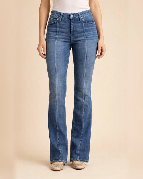 Women's Low-Rise Flared Jeans Solid Color Flared Pants | JRSEE:18bafd9b-6e09-499d-a97e-51575080f8d0