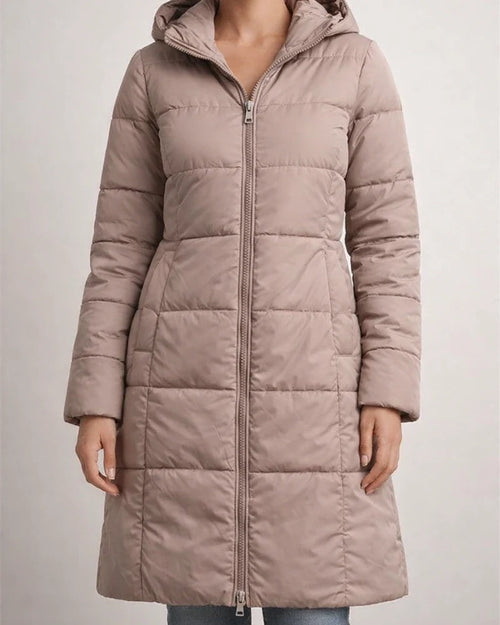 Women's New Autumn/Winter Mid-Length Thickened Fashion Casual Solid Color Cotton Jacket | JRSEE:6af14773-08a9-4579-b5af-eda2333eacdd