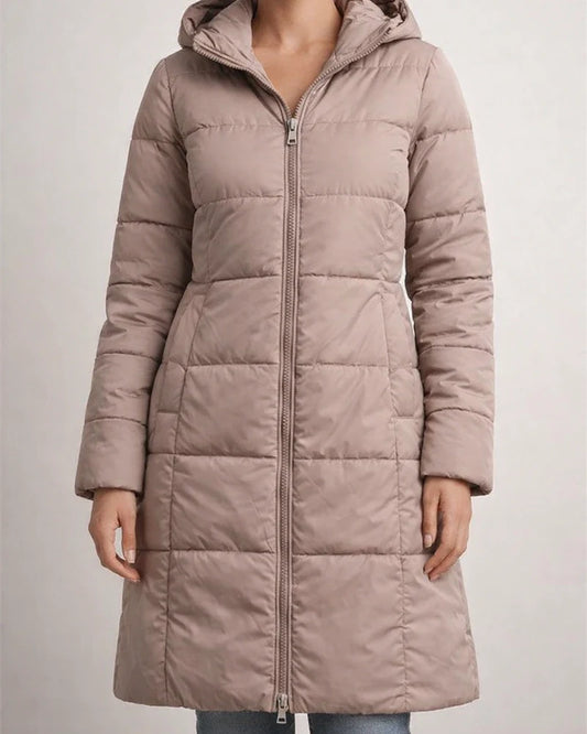 Women's New Autumn/Winter Mid-Length Thickened Fashion Casual Solid Color Cotton Jacket | JRSEE:6af14773-08a9-4579-b5af-eda2333eacdd