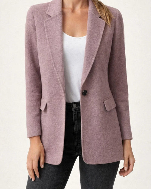 Women's New Fall and Winter Casual Tweed Lapel Button Suit Jacket | JRSEE:d0b89d21-c936-4b5b-8392-090a5bb20e2a