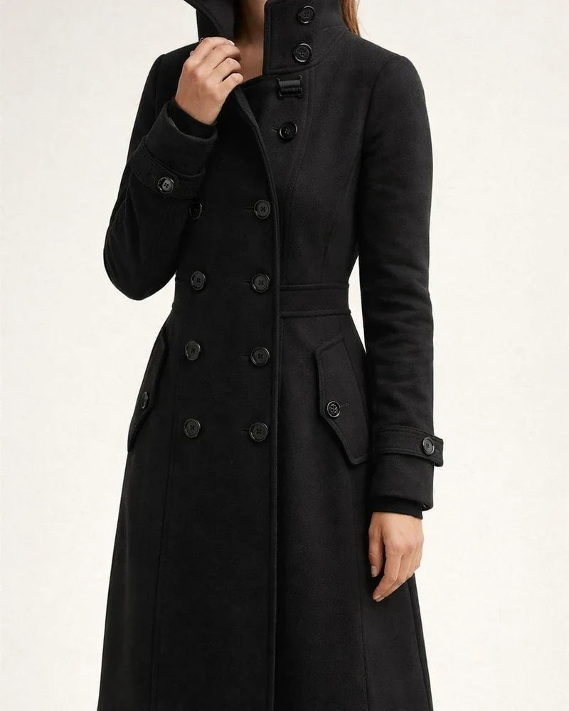 Women's New Fall and Winter Slim Tweed Coat Solid Color Coat | JRSEE:cf02191e-a539-4f34-b1ee-a870012f039d