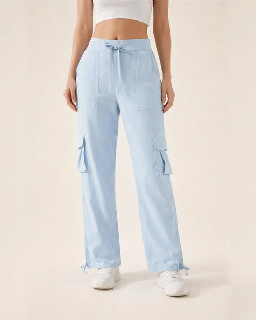 Women's New Outdoor Sports Pants Lightweight Quick-drying Wide-leg Work Pants | JRSEE:ae6f7832-6f8b-4a64-9e84-32d05720d9a0