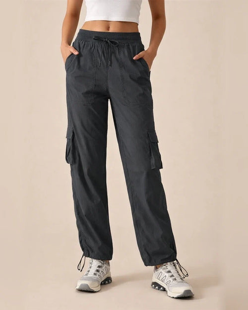 Women's New Outdoor Sports Pants Lightweight Quick-drying Wide-leg Work Pants | JRSEE:5ae75d3a-c1ef-45cf-ad47-6a5c4e119c82