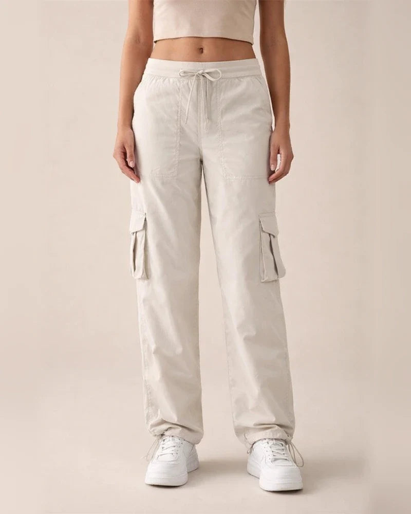 Women's New Outdoor Sports Pants Lightweight Quick-drying Wide-leg Work Pants | JRSEE:75a615a0-514f-4f11-83c1-e35971087aec