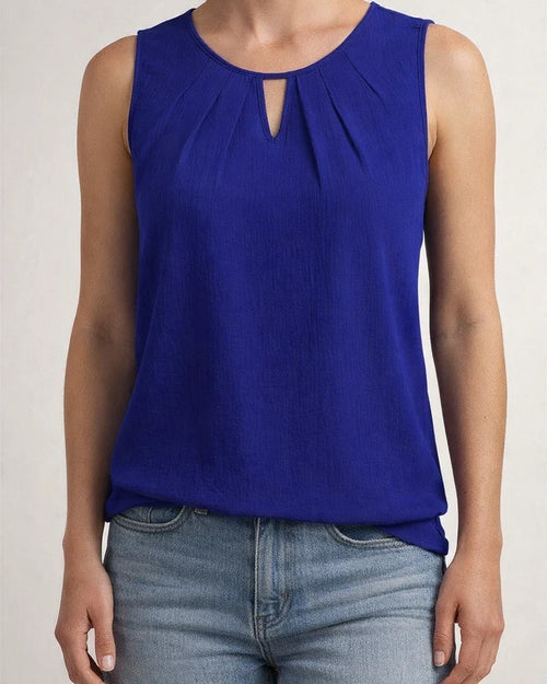 Women's New Summer T-shirt Chiffon Undershirt Hollow Sleeveless Tops | JRSEE:c19bf507-f7d3-469e-9edc-a1660bbd7012