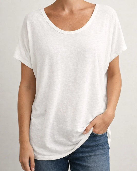Women's New Summer V-neck Solid Color Short-sleeved T-shirt | JRSEE:e03c7186-fff8-4594-b9c7-6c9d707970d2