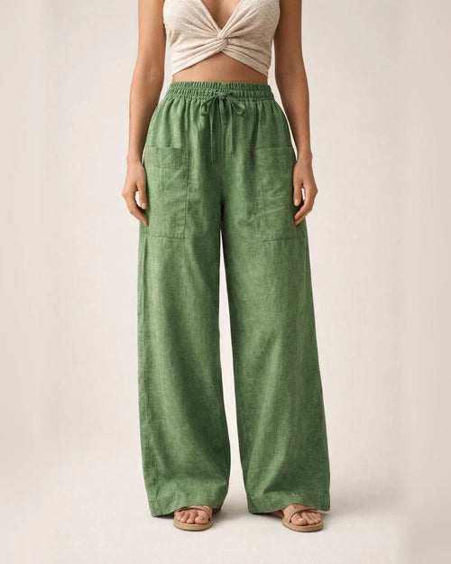 Women's Pants Solid Color Pockets Women's Solid Color Pants Elastic Pants Pants | JRSEE:64d77f50-ddc7-4dae-acb5-82676e3fad79