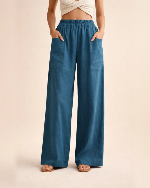 Women's Pants Solid Color Pockets Women's Solid Color Pants Elastic Pants Pants | JRSEE:4d2a2757-e0b1-4750-8f2d-7df4fc893220