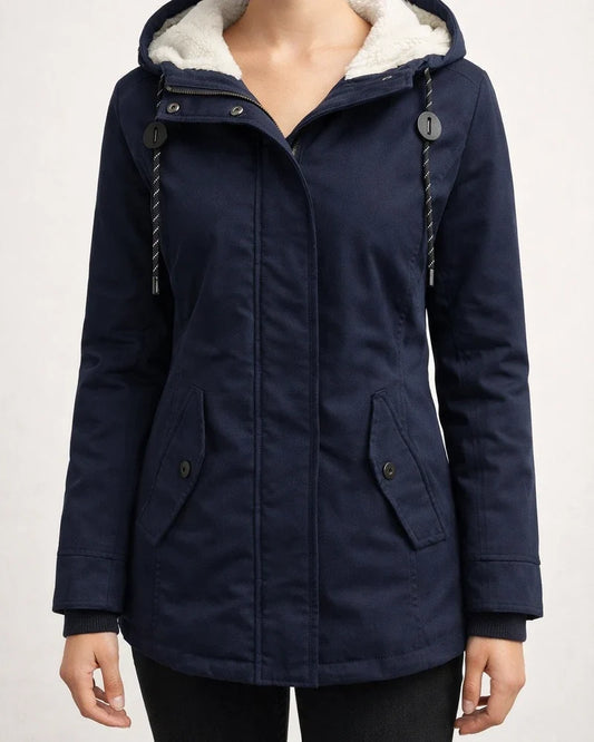 Women's Parka Street Fall Winter Long Coat Windproof Warm 3 in 1 Loose Casual Sports Jacket Long Sleeve Solid Color Zipper Purple Blushing Pink Waterpoof Daily Wear Down Parkas Lined | JRSEE:d48ff424-d32f-4ee1-9d05-6c1f325a8f66