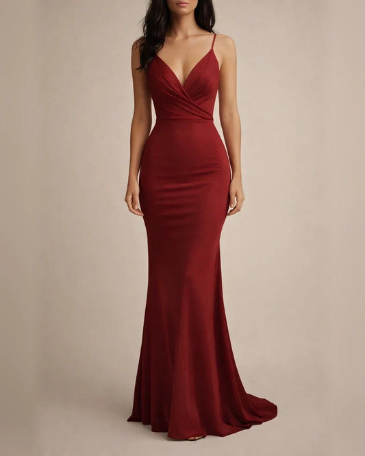 Women's Prom Dress Party Dress Sheath Dress Long Dress Maxi Dress Black White Pink Sleeveless Pure Color Backless Summer Spring Deep V Party Birthday Evening Party Vacation Slim 2023 S M L XL 2XL | JRSEE:6e57e9ab-9431-46af-928c-33f17542451a