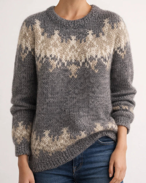 Women's Pullover Jumper Sweater Knitted Geometric Stylish Basic Casual Long Sleeve Loose Sweater Cardigans Crew Neck Fall Winter Blue Wine Black / Holiday / Going out | JRSEE:9e1ef3a9-bcc4-4e8f-8a58-fc7781bf34e3