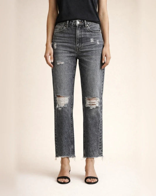Women's Ripped Vintage-Style Fashion Jeans | JRSEE:27a06262-c333-44b6-9979-a48bfa03fc5a | JRSEE:09aee567-0d53-4618-a36d-d97c0af3e3a3
