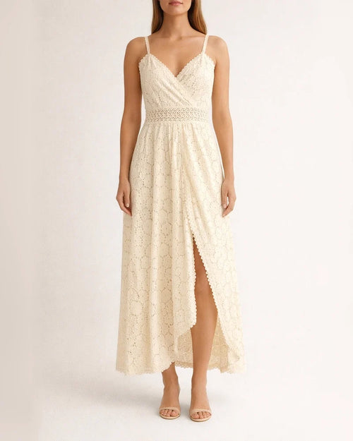 Women's Sexy Halter Patchwork Casual White Dress Home Vacation Hollow Out Jumpsuit | JRSEE:eb556bf6-5f78-47de-9fab-c4dfee169104